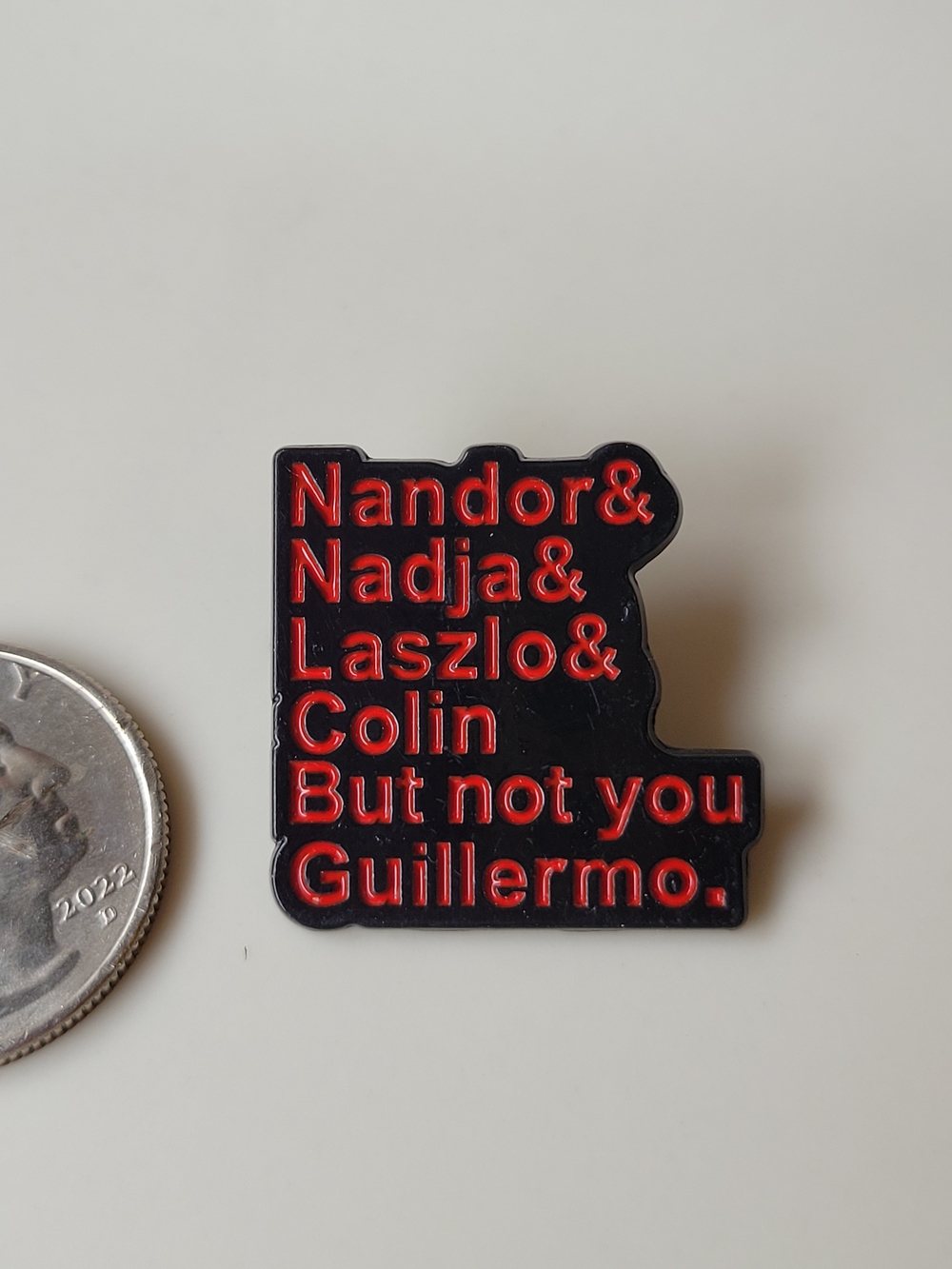 What We Do In The Shadows Enamel Pin
